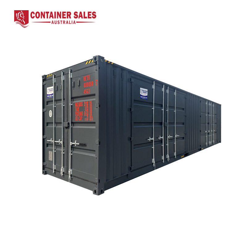 40ft High Cube Twin Door Side Opening Shipping Container For Hire and Sale Brisbane QLD