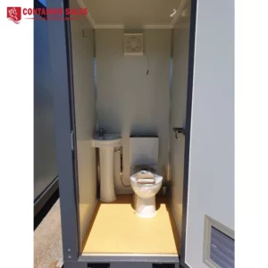 single portable toilet unit, exterior, for sale QLD